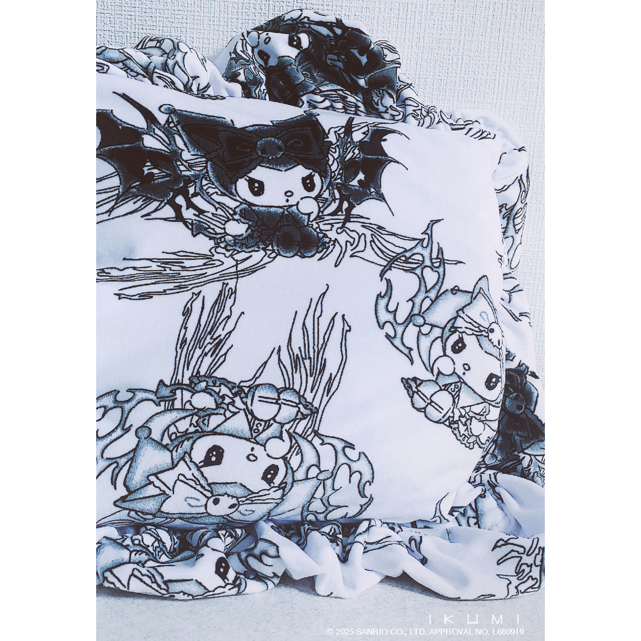 KUROMI×IKUMI CUSHION COVER