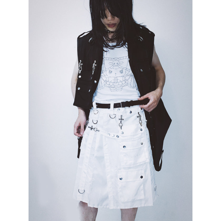 【SALE】METAL MINI SKIRT