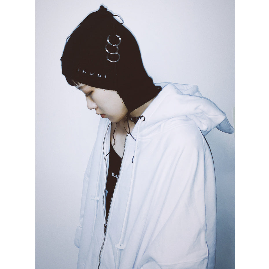 PIERCED KNIT CAP