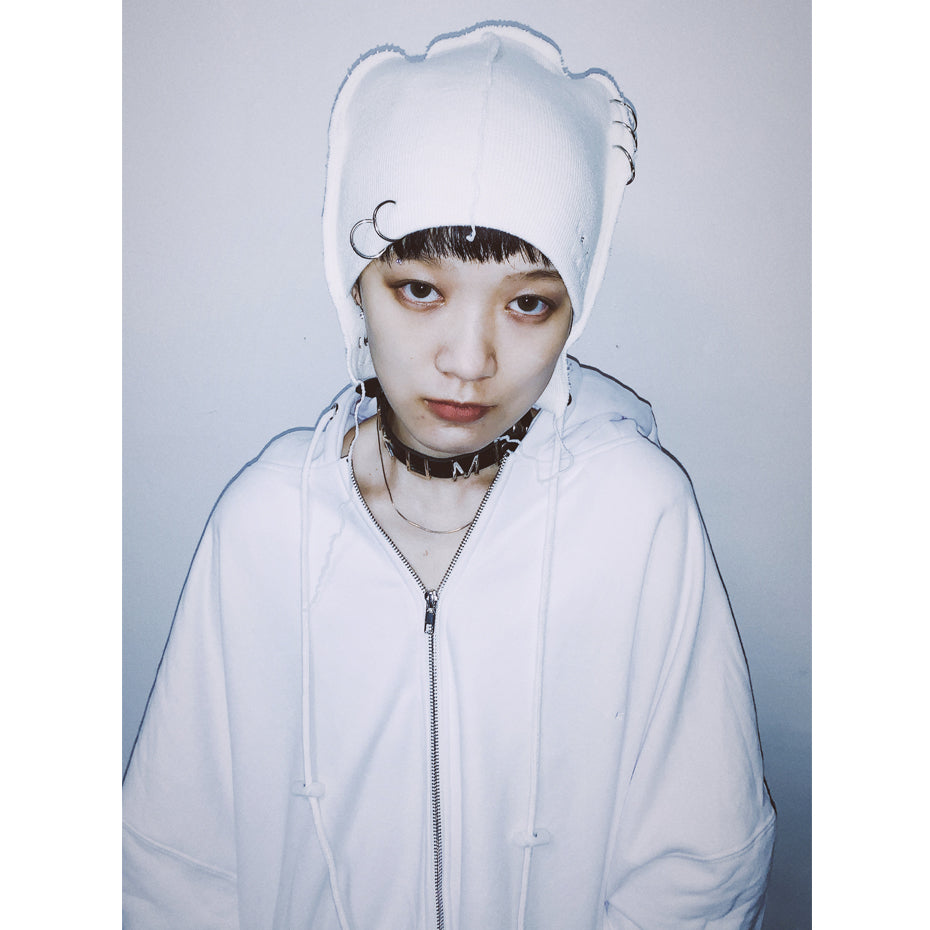 PIERCED KNIT CAP
