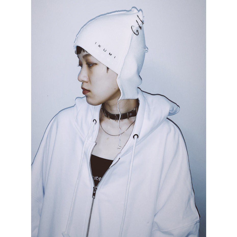 PIERCED KNIT CAP