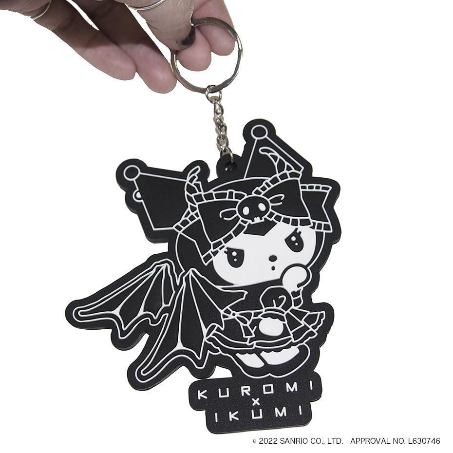 KUROMI×IKUMI RUBBER KEY HOLDER