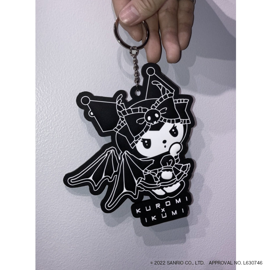KUROMI×IKUMI RUBBER KEY HOLDER