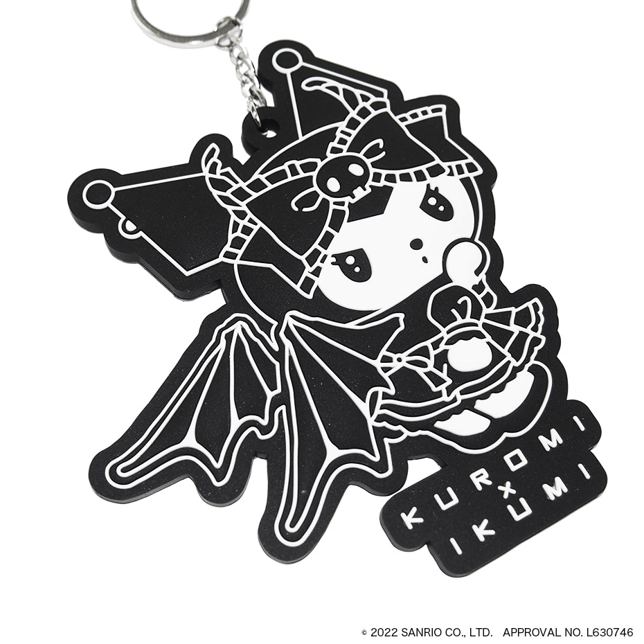 KUROMI×IKUMI RUBBER KEY HOLDER
