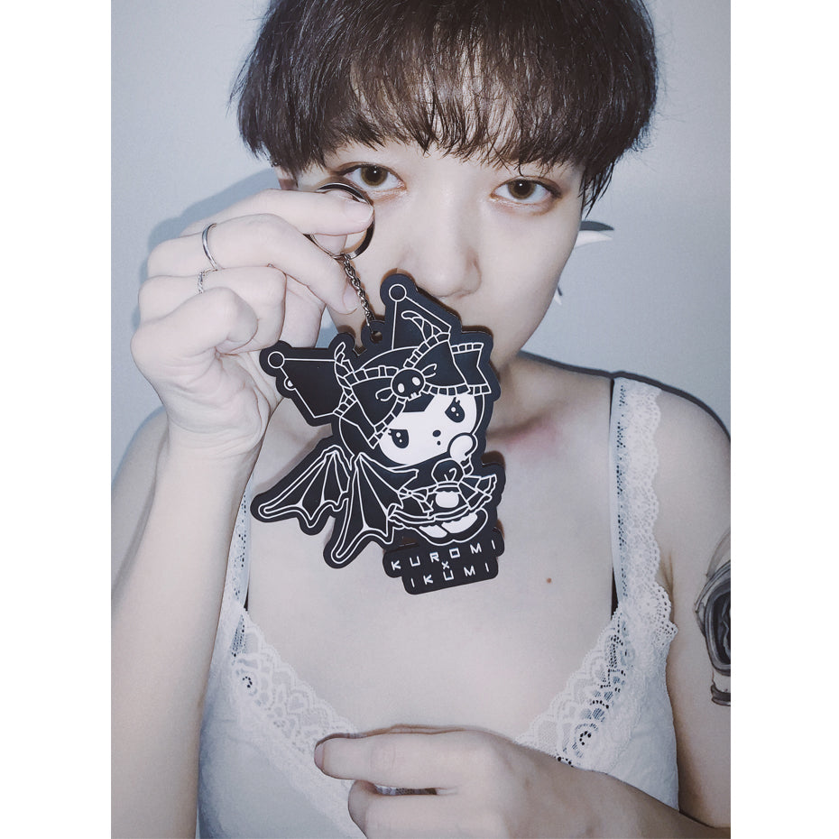 KUROMI×IKUMI RUBBER KEY HOLDER