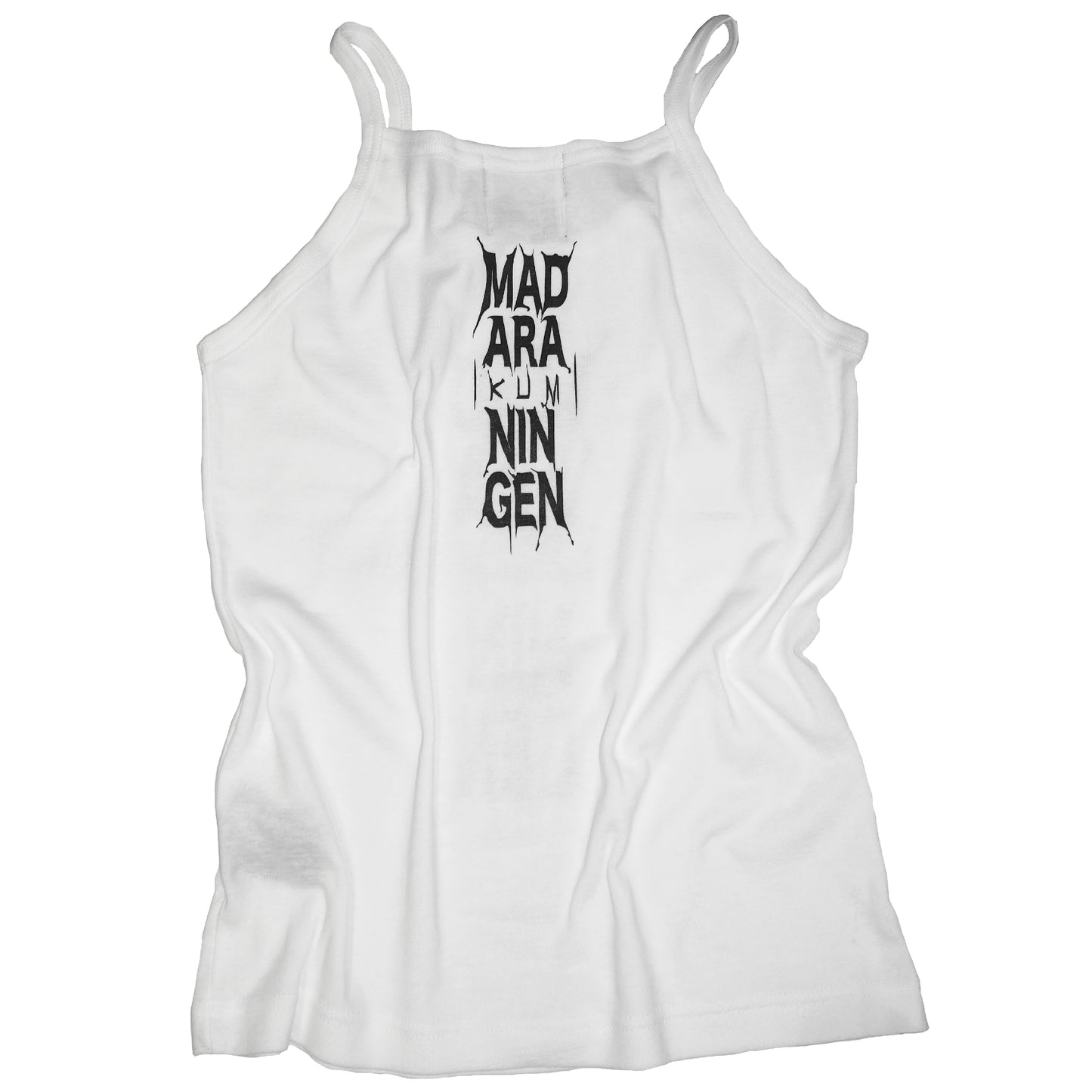 IKUMI×MADARANINGEN BIZZARE LOGO CAMISOLE