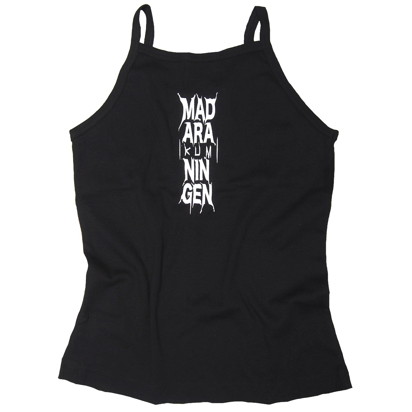 IKUMI×MADARANINGEN BIZZARE LOGO CAMISOLE