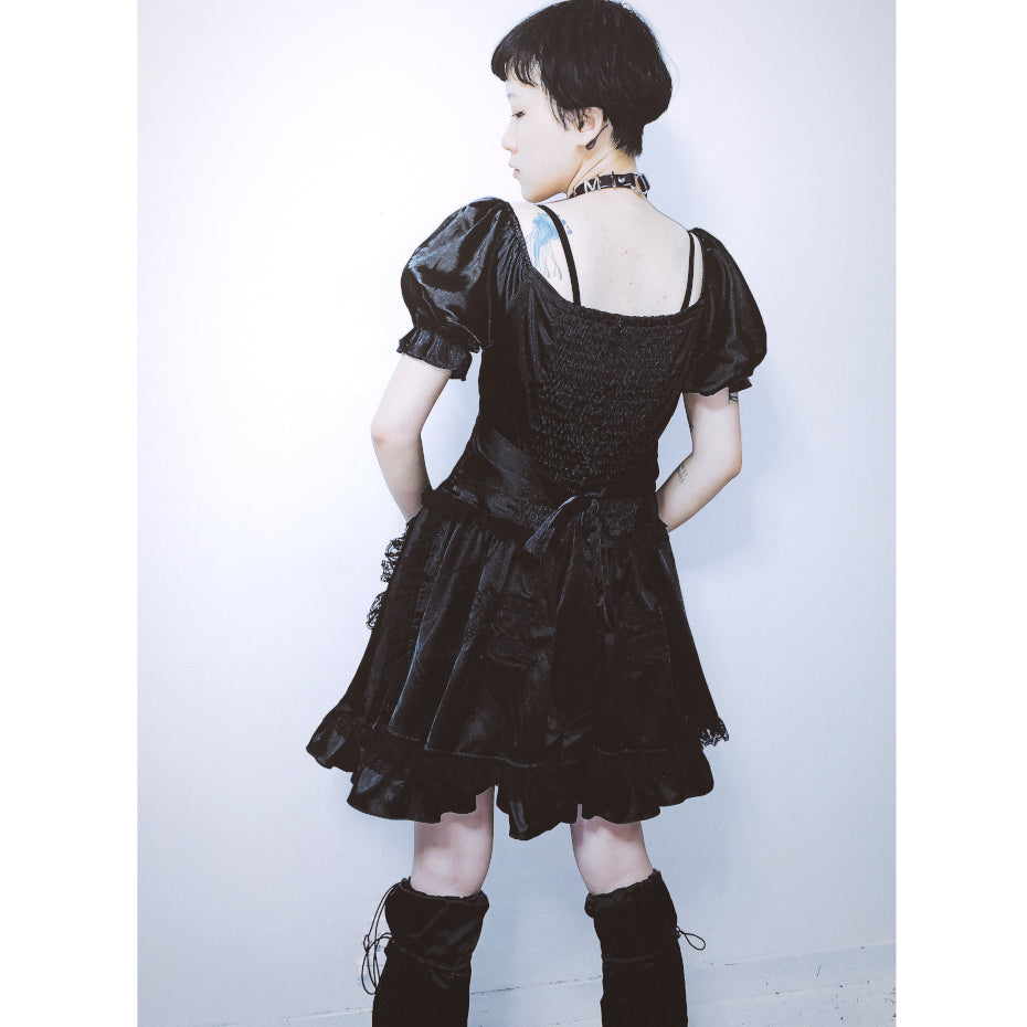 TRIBAL FRILL DRESS