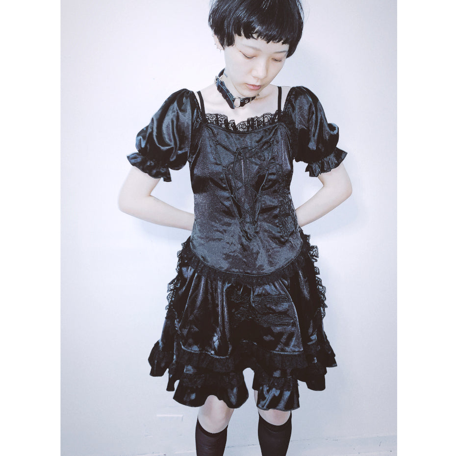 TRIBAL FRILL DRESS