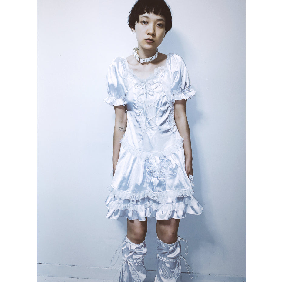 TRIBAL FRILL DRESS