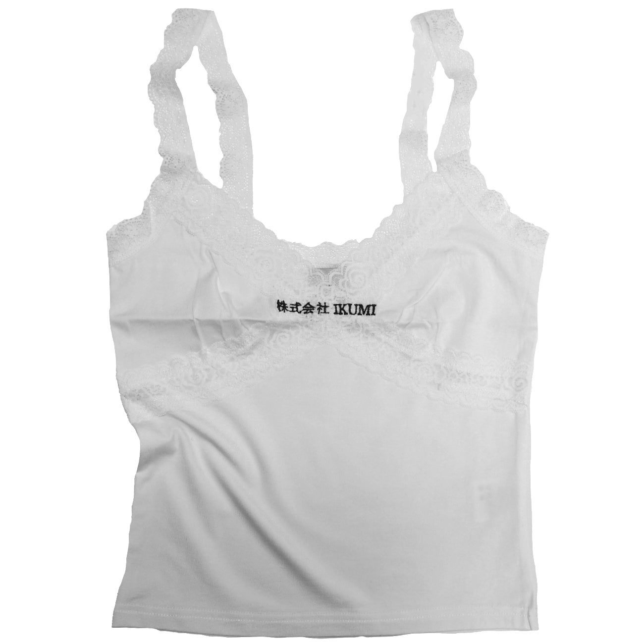 IKUMI INCORPORATED LACE CAMISOLE