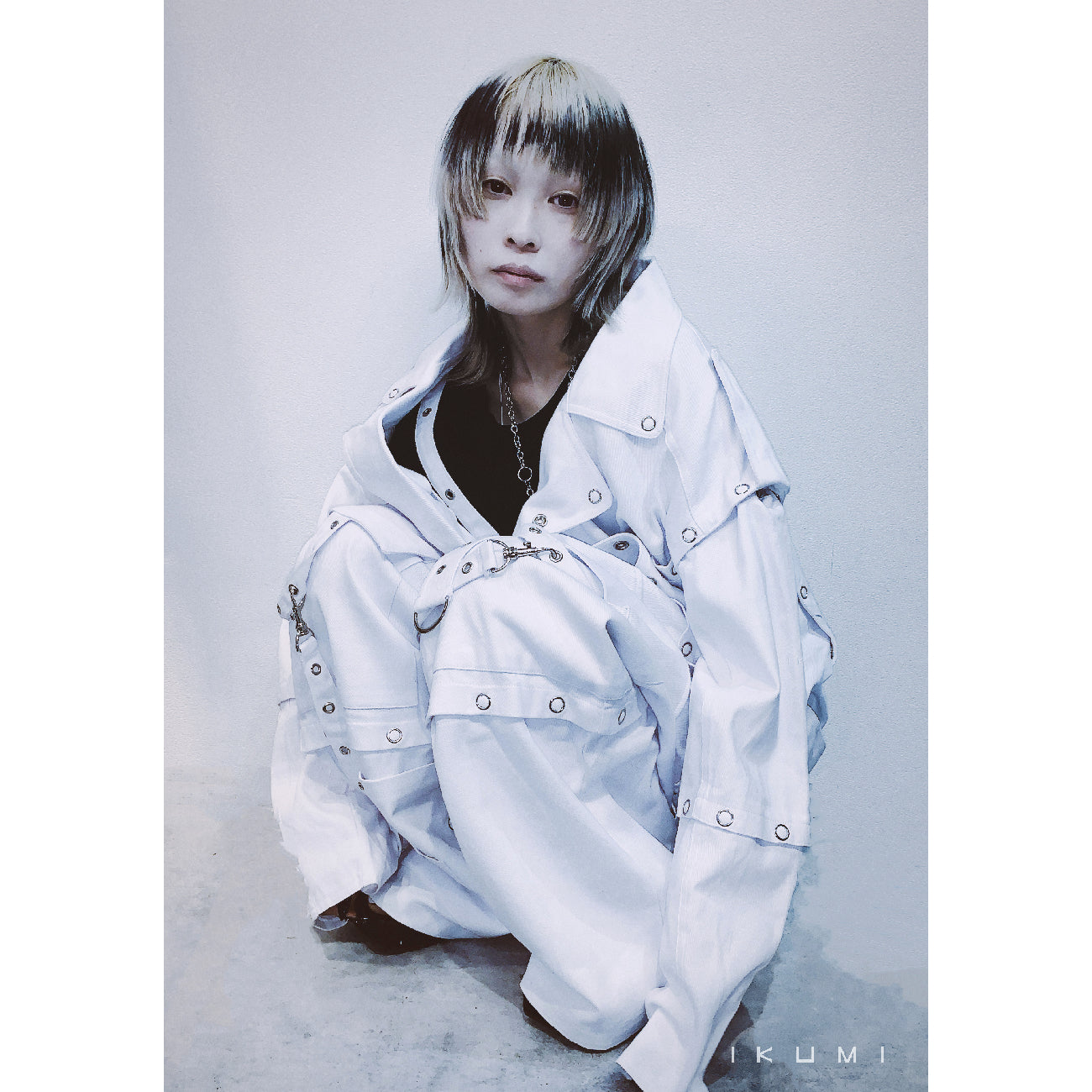 SNAPBOTTON DENIM PANTS