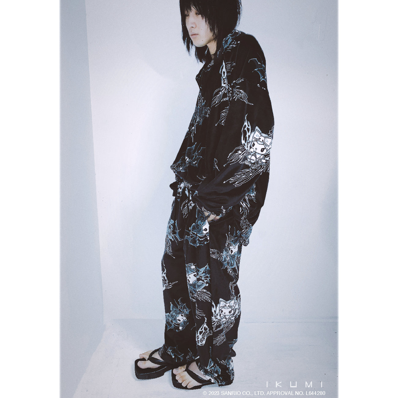 KUROMI×IKUMI FREECE WIDE PANTS