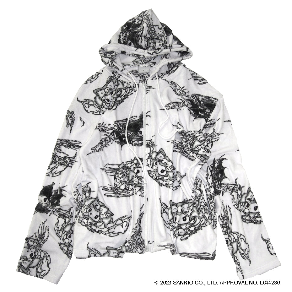 KUROMI×IKUMI FREECE HOODIE