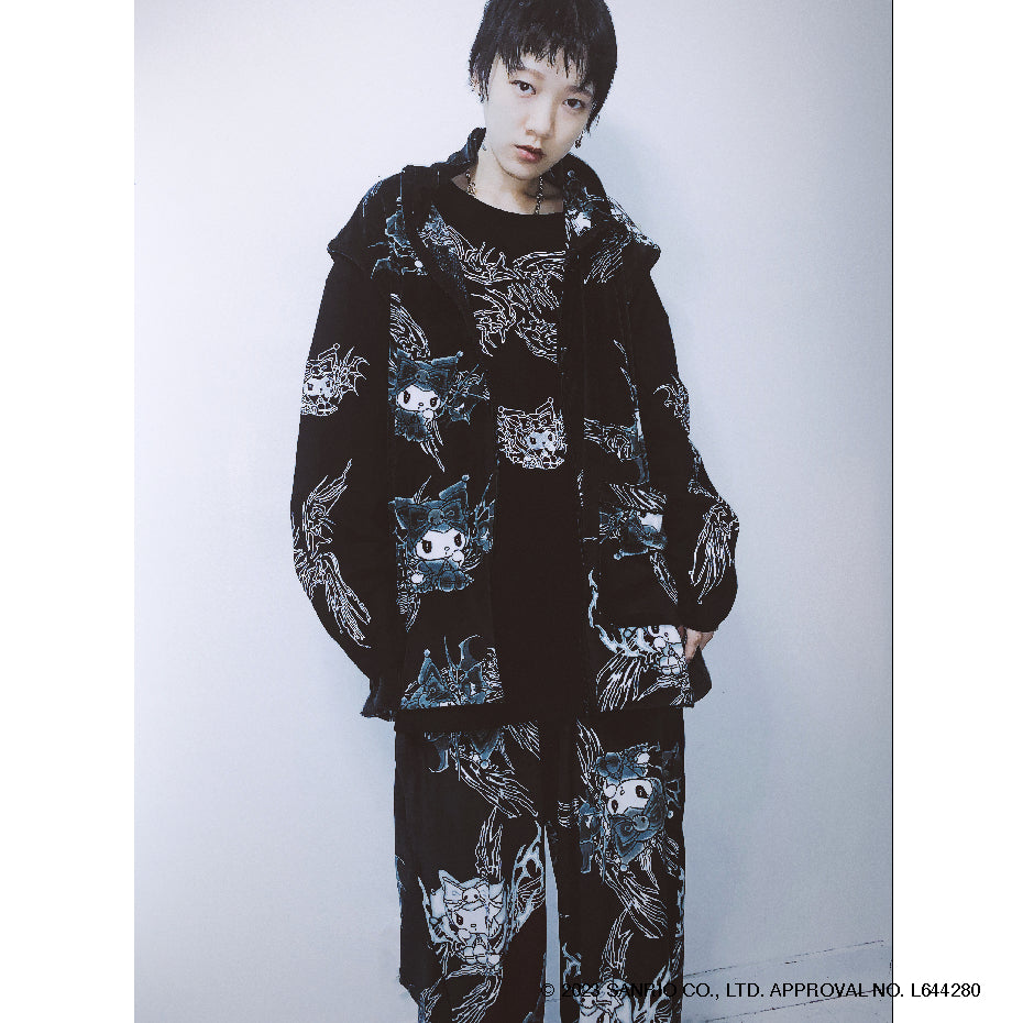 KUROMI×IKUMI FREECE WIDE PANTS