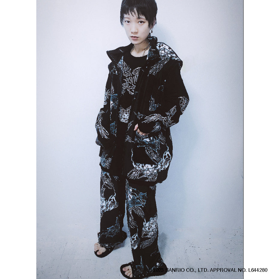 KUROMI×IKUMI FREECE WIDE PANTS