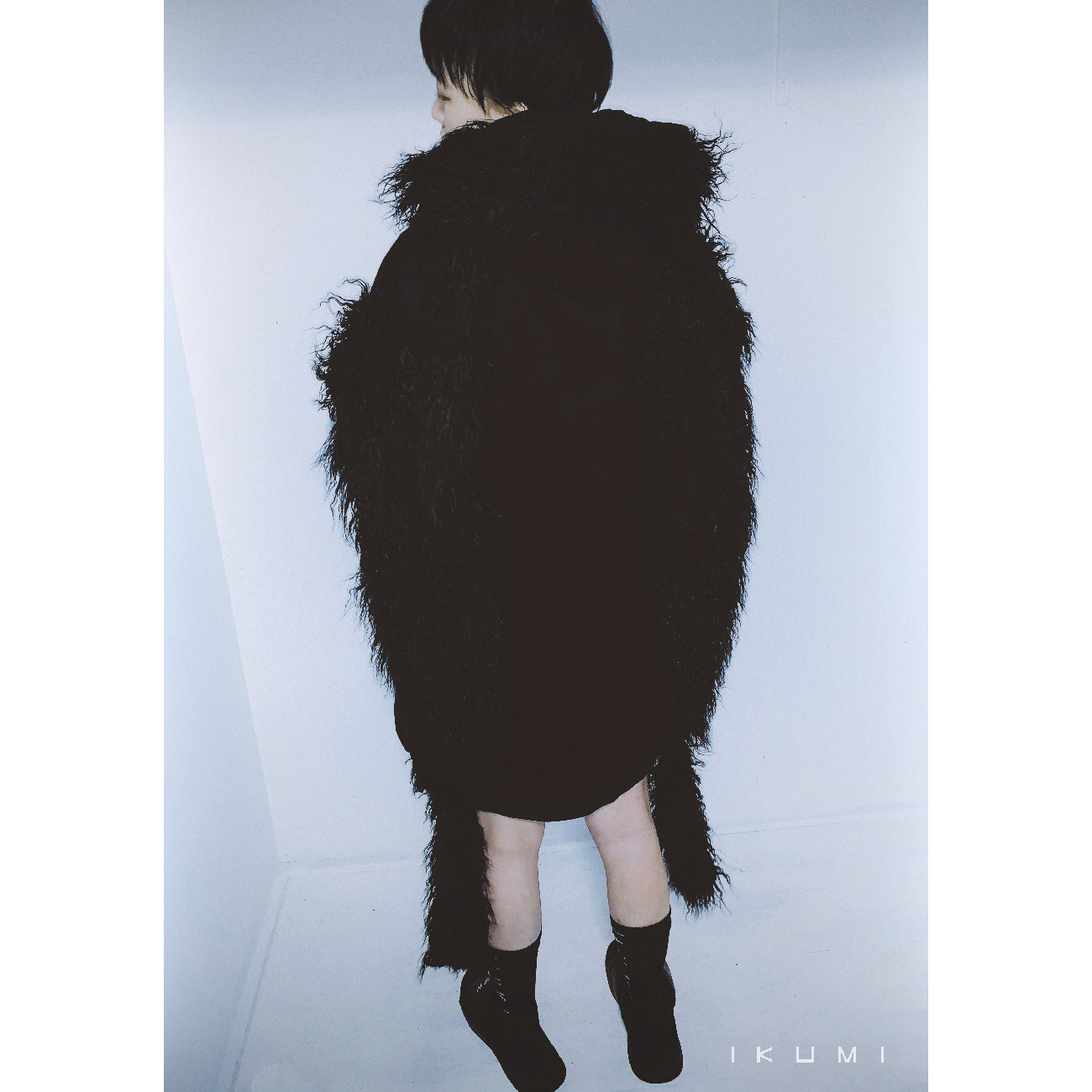 FUR BIG ZIP HOODIE