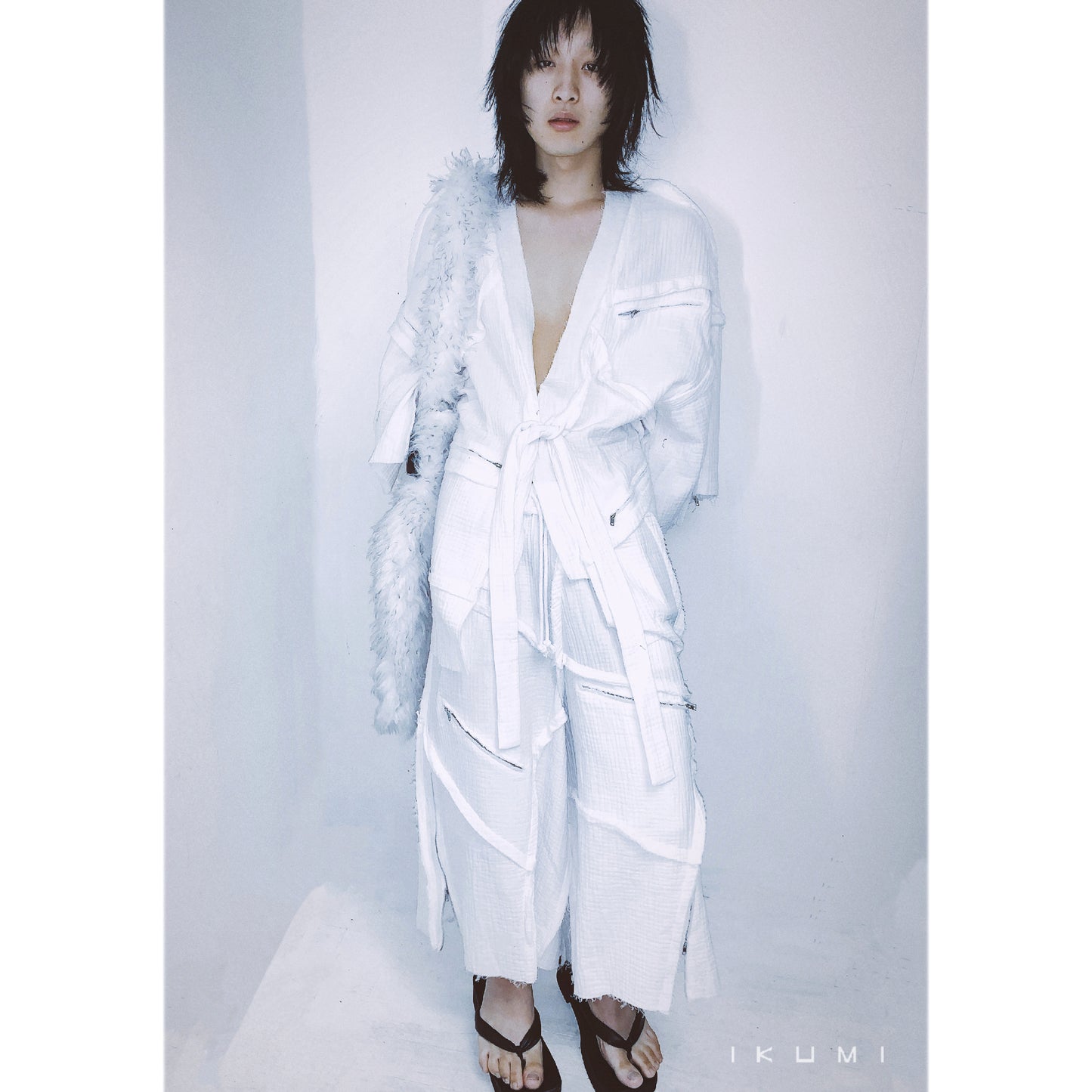 GAUZE HALF PANTS