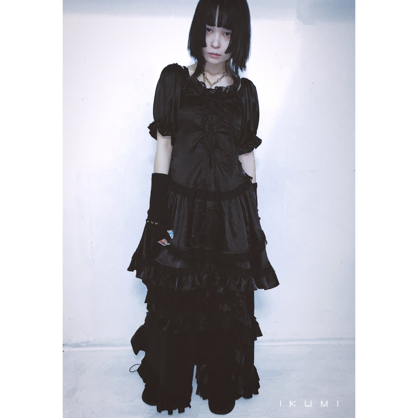TRIBAL FRILL SKIRT