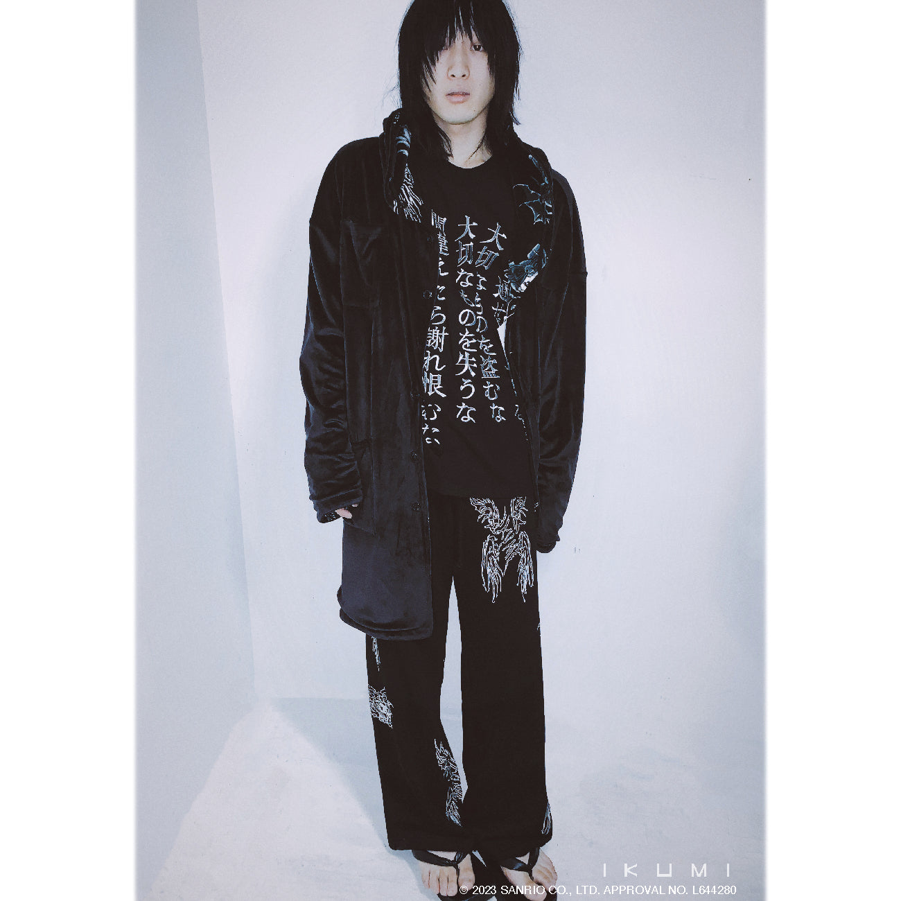 KUROMI×IKUMI SWEAT PANTS