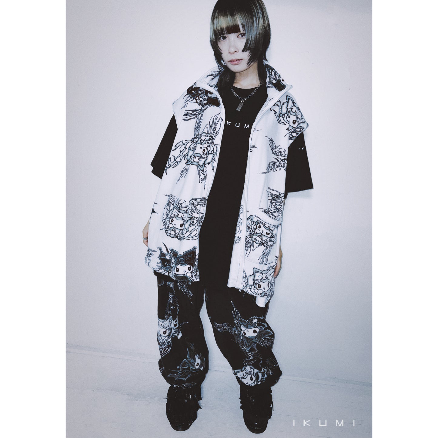 KUROMI×IKUMI FREECE VEST