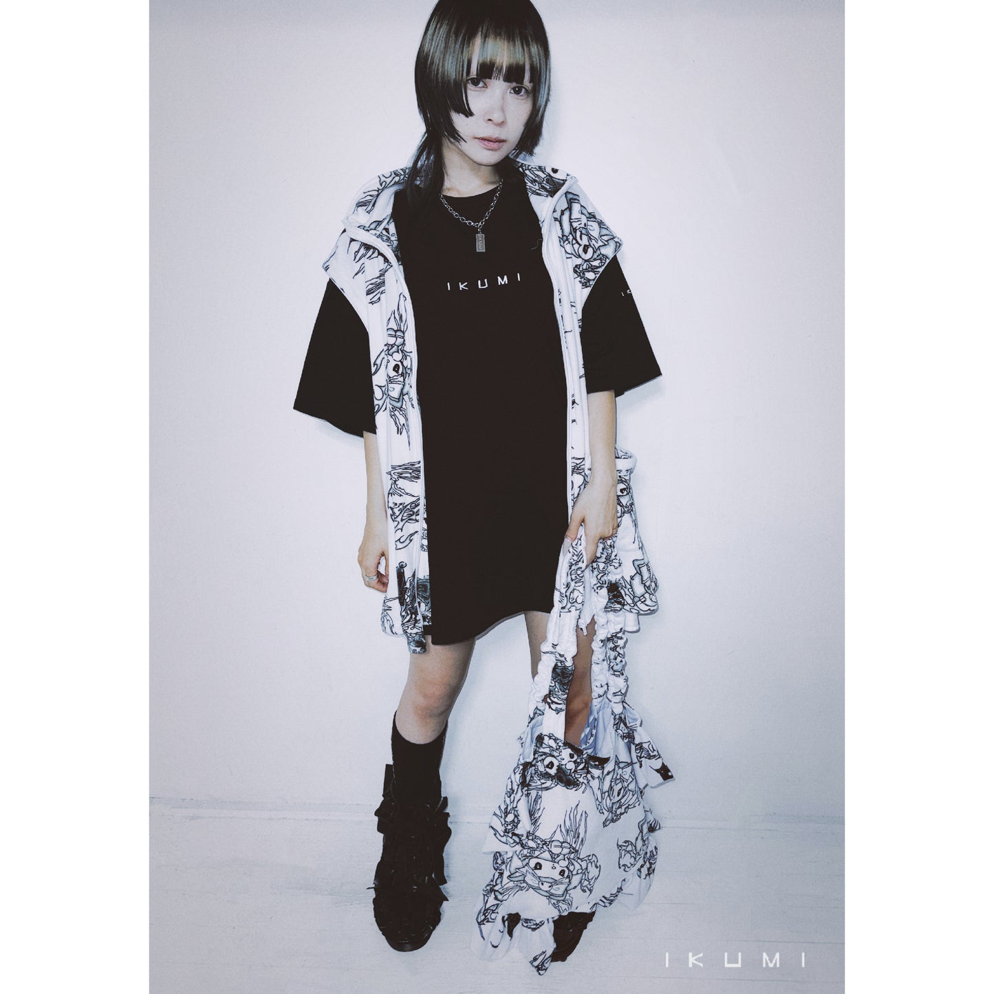 KUROMI×IKUMI FREECE VEST