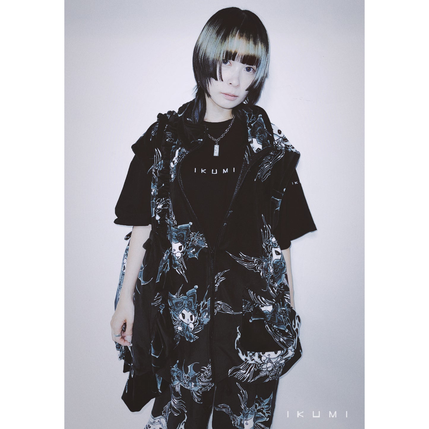 KUROMI×IKUMI FLEECE VEST