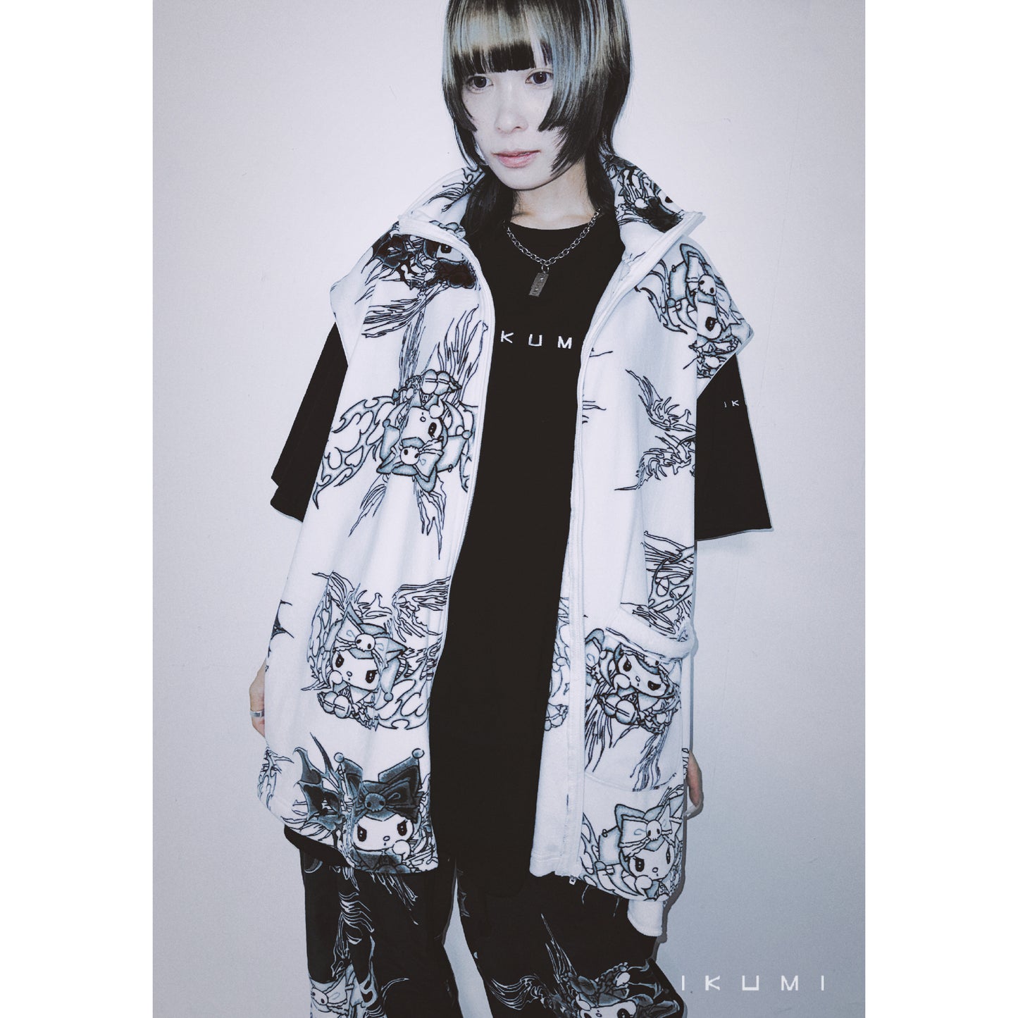 KUROMI×IKUMI FREECE VEST