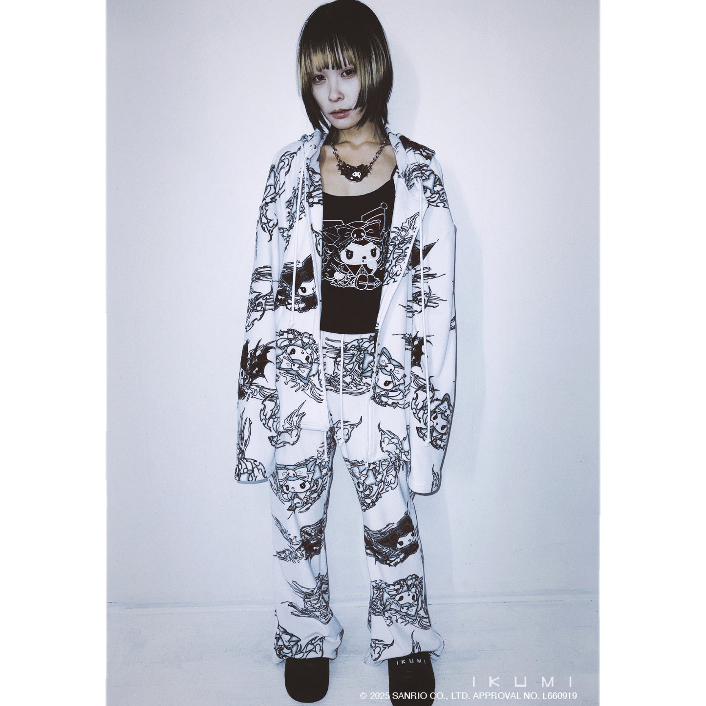 KUROMI×IKUMI FREECE FLARE PANTS