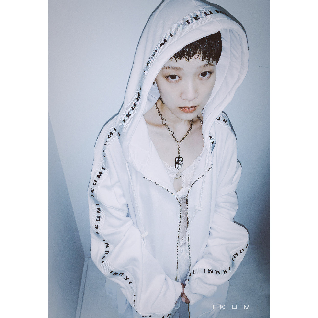 IKUMI JACQUARD BIG HOODIE