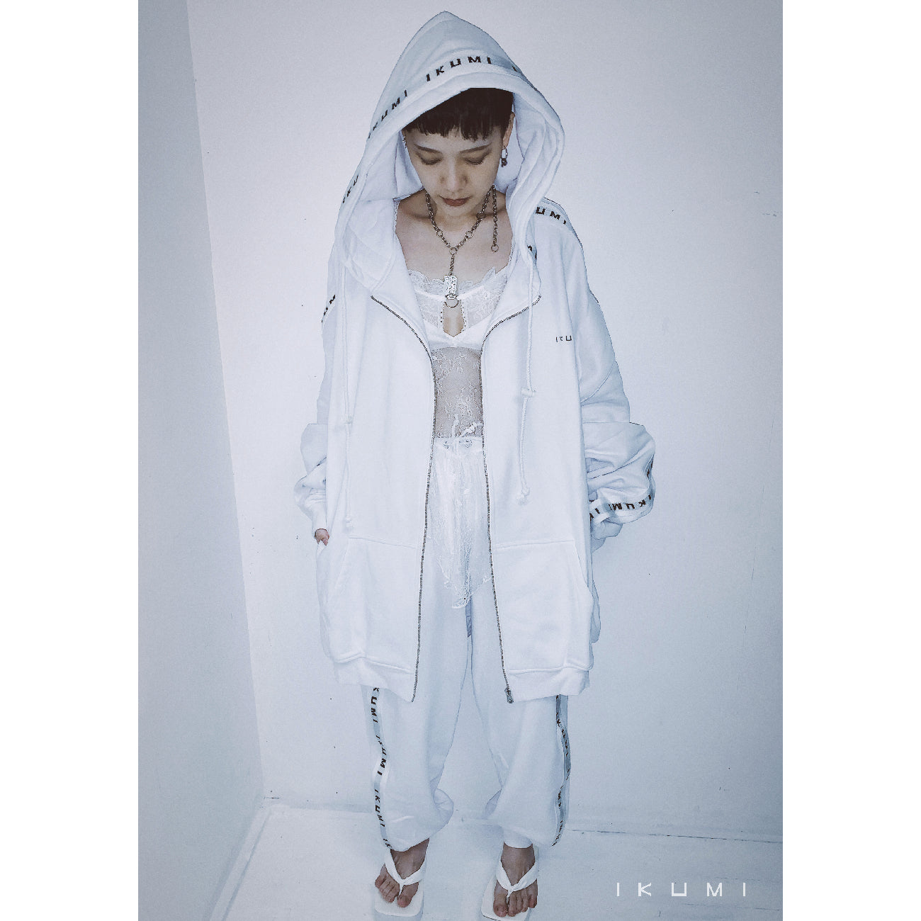 IKUMI JACQUARD BIG HOODIE