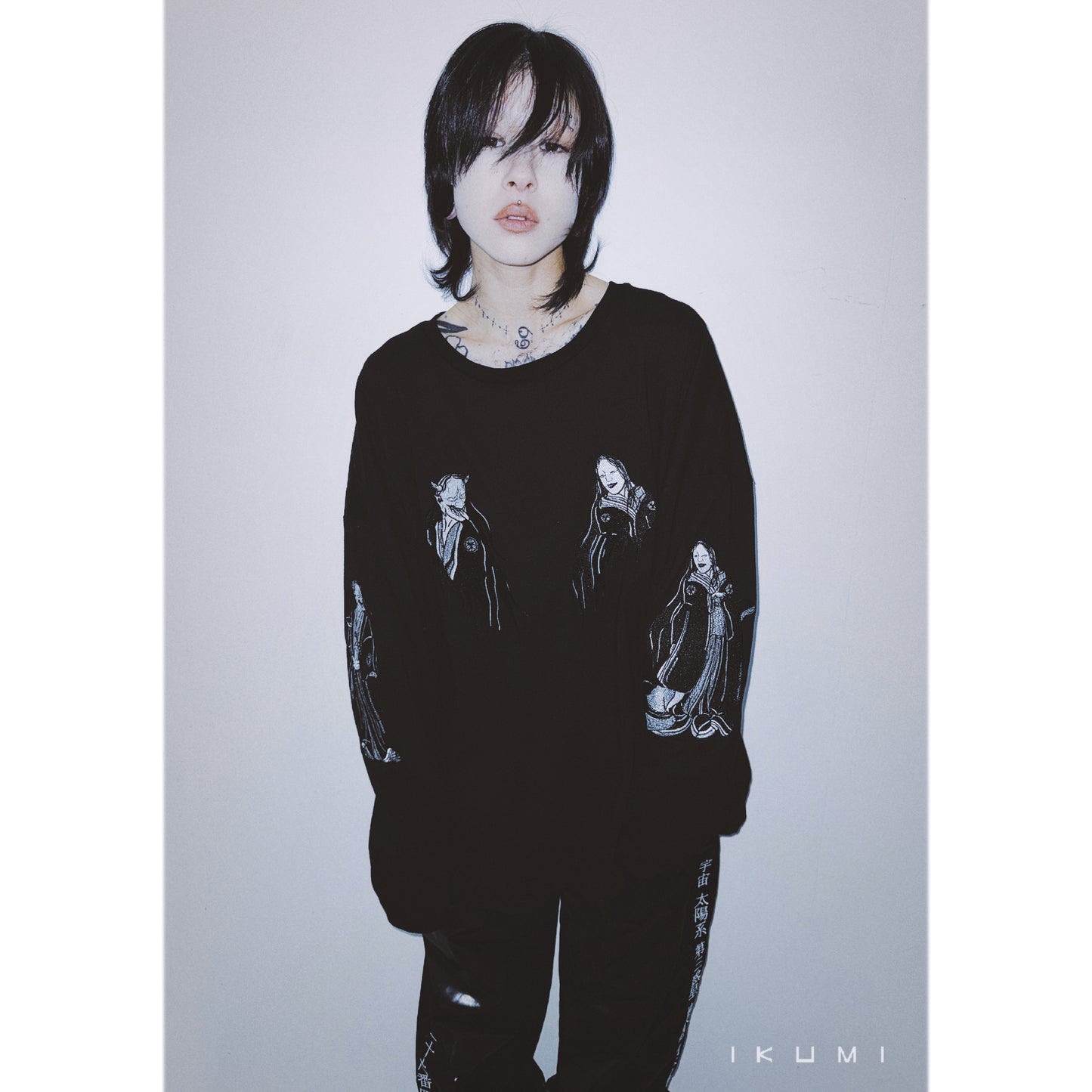 般若小面 浮世絵 LONG T