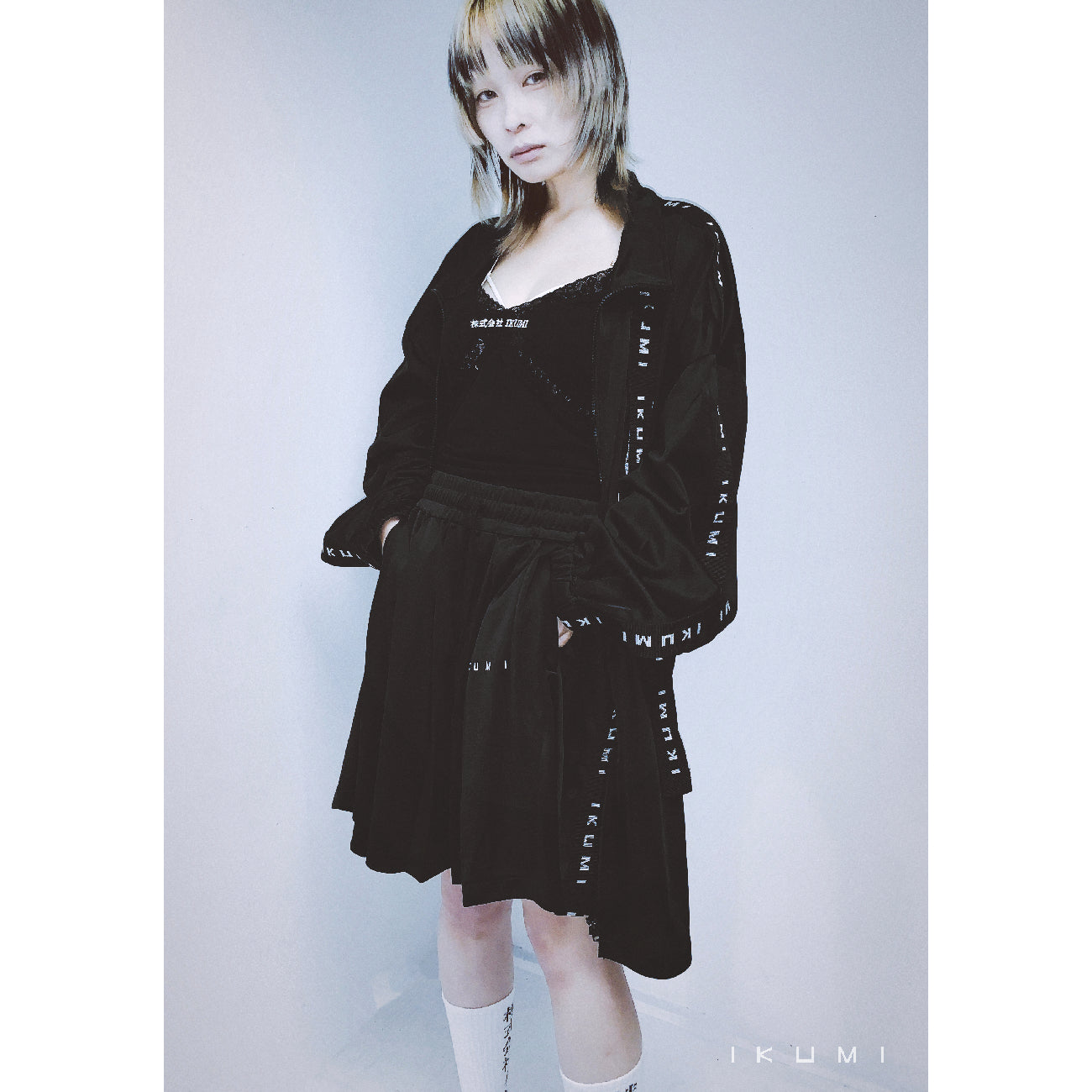 IKUMI JERSEY MINI SKIRT