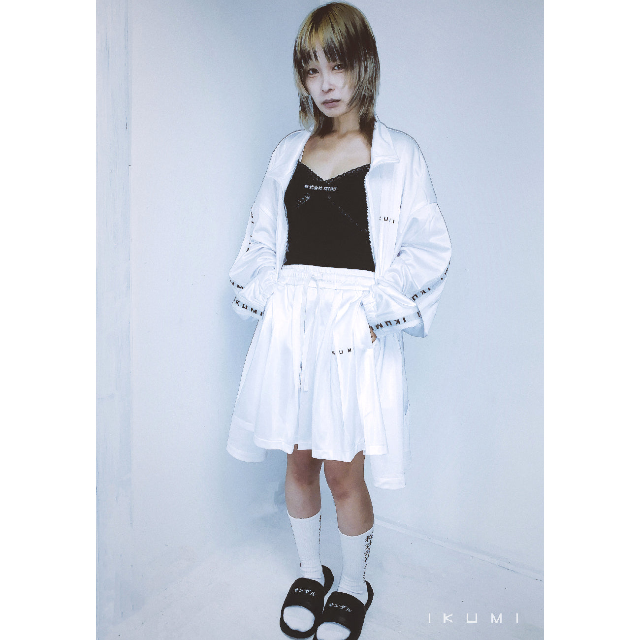 IKUMI JERSEY MINI SKIRT