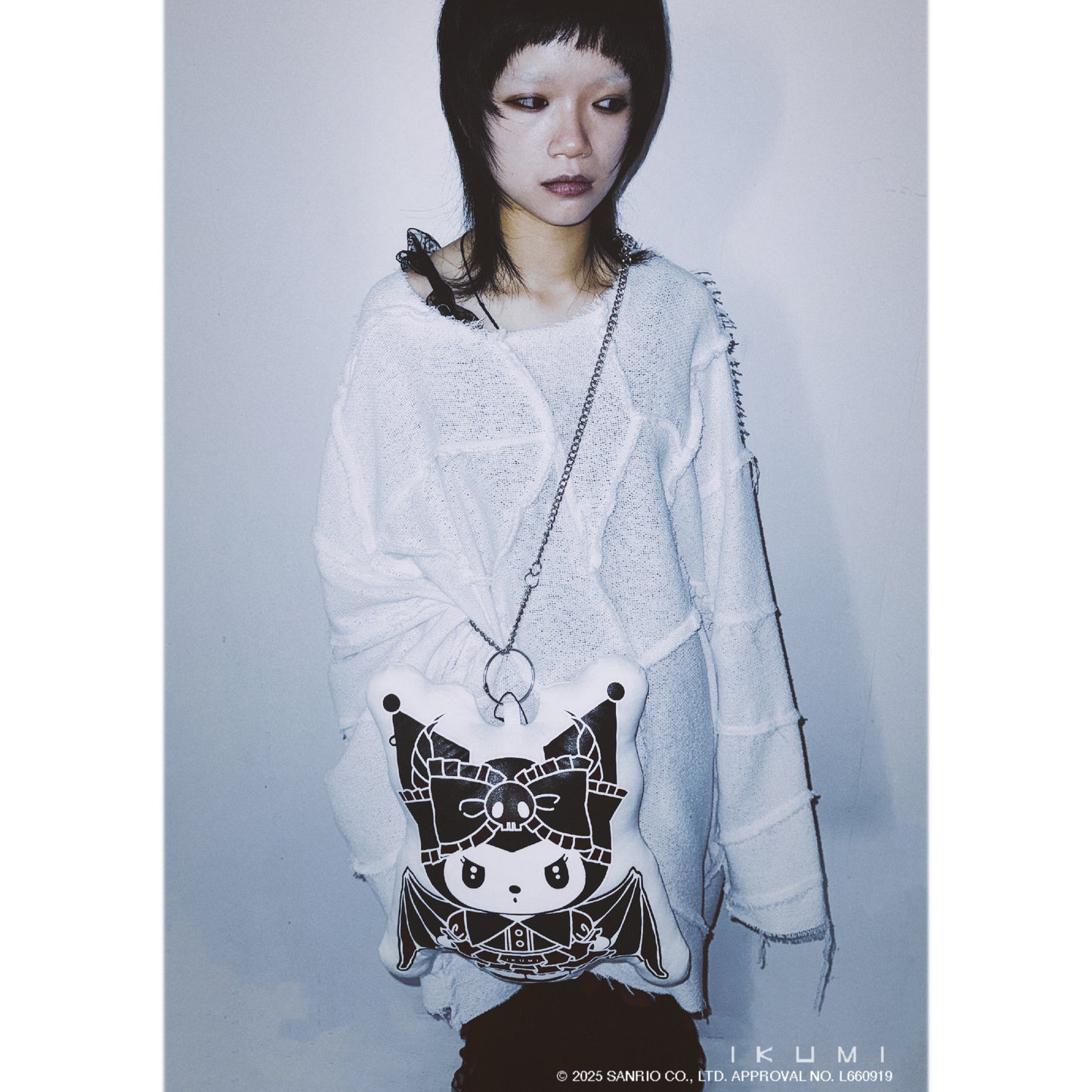 KUROMI×IKUMI CUSHION KEY HOLDER