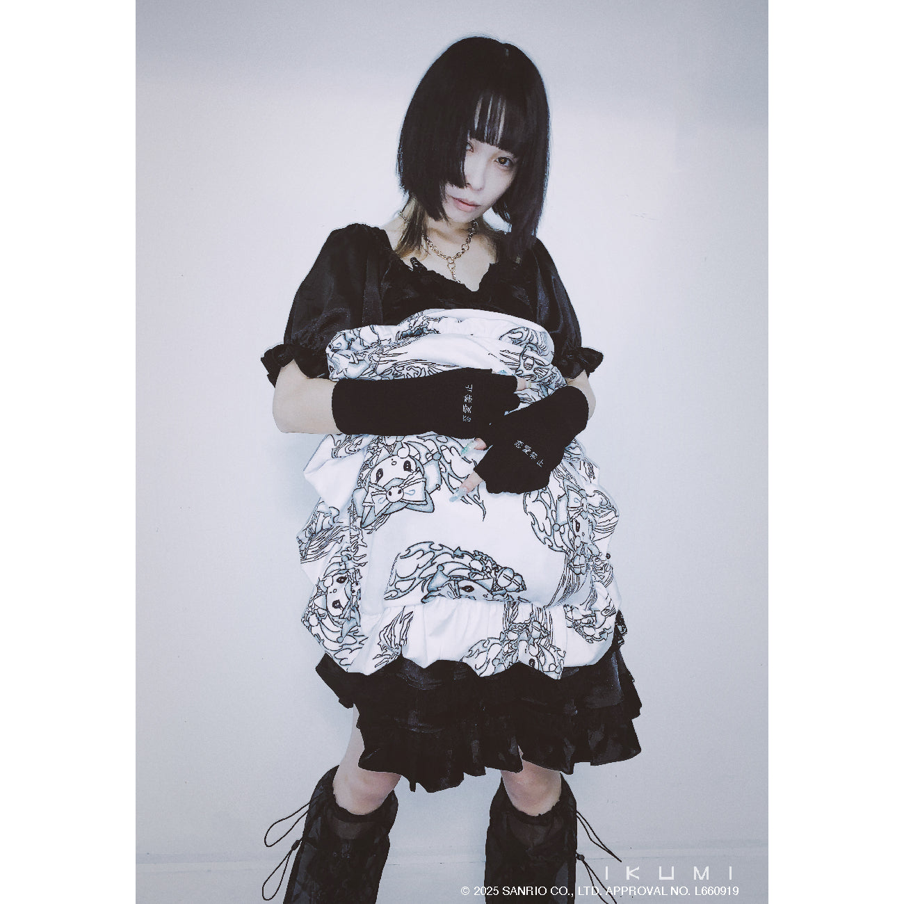 KUROMI×IKUMI CUSHION COVER
