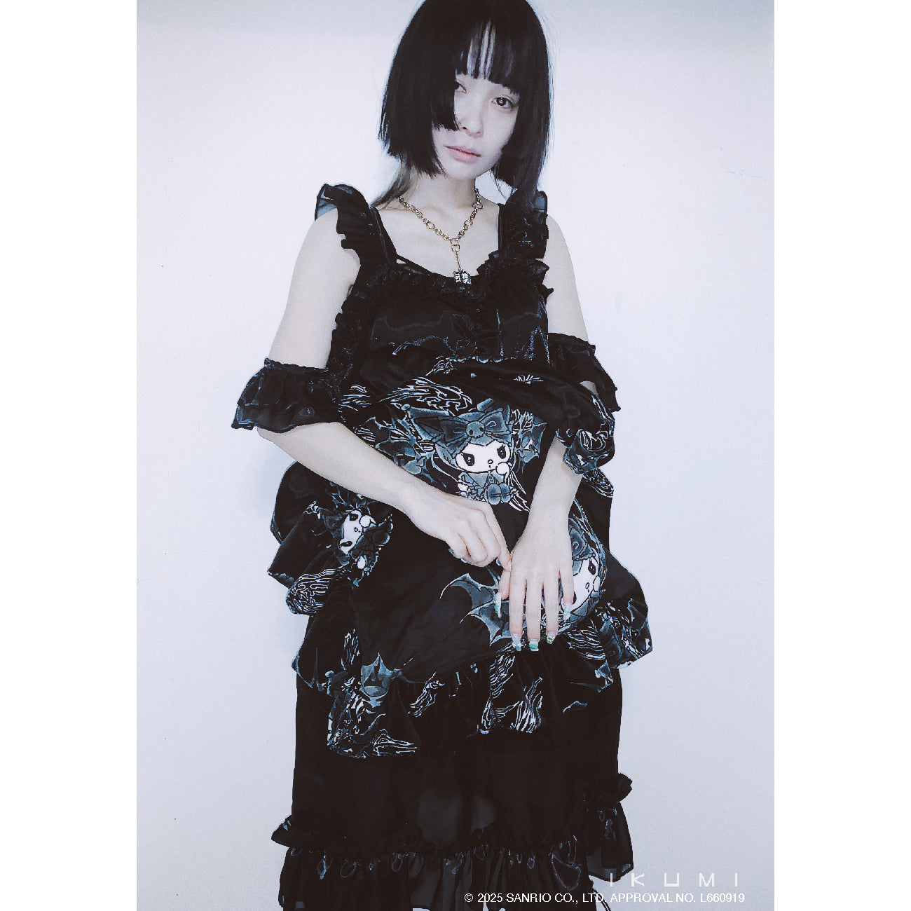 KUROMI×IKUMI CUSHION COVER