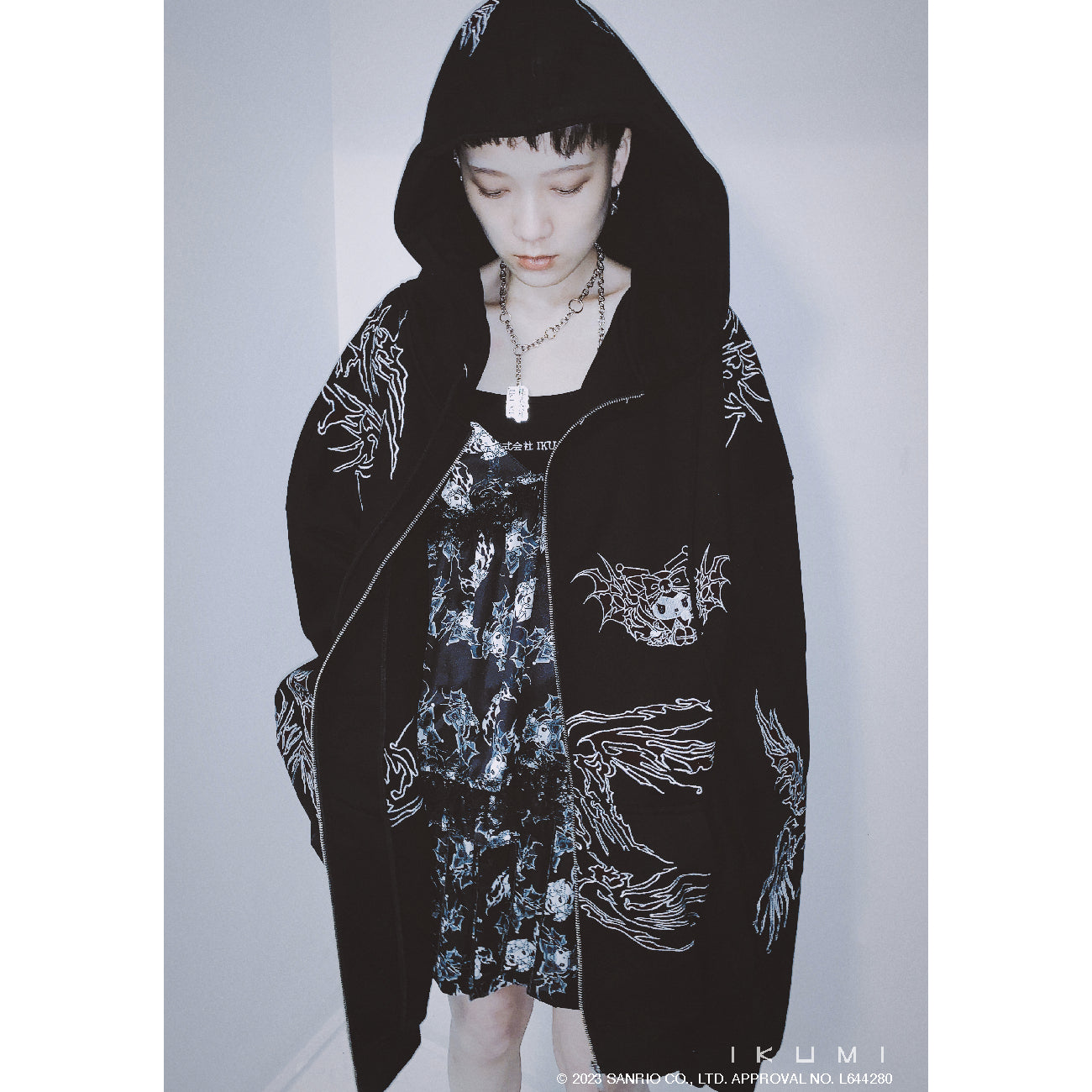 KUROMI×IKUMI BIG HOODIE