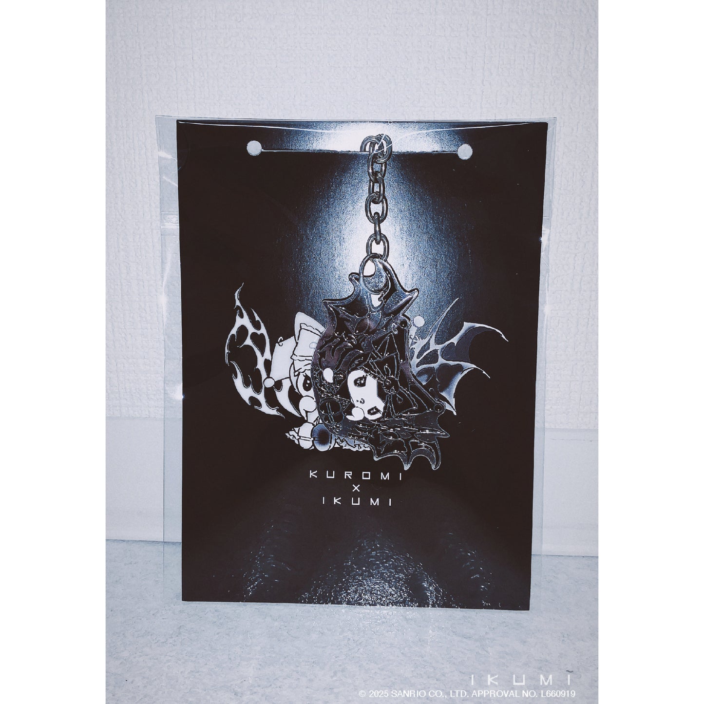 KUROMI×IKUMI KEY HOLDER