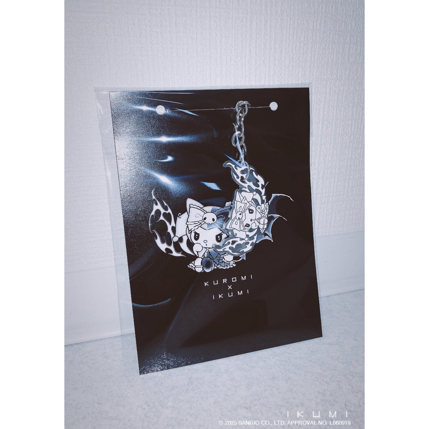 KUROMI×IKUMI KEY HOLDER