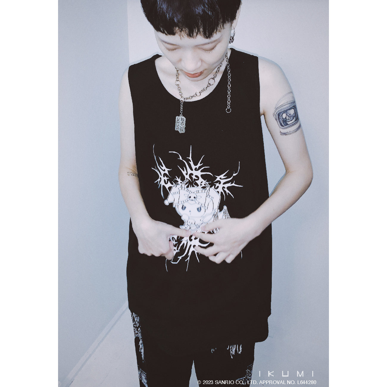 KUROMI×IKUMI TRIBAL TANK TOP