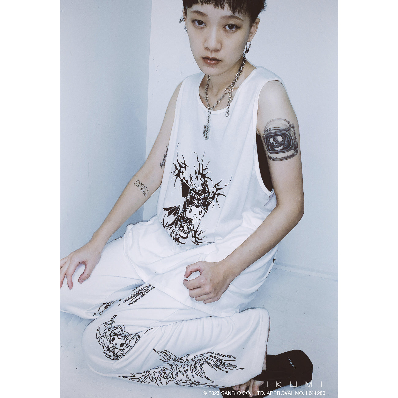 KUROMI×IKUMI TRIBAL TANK TOP