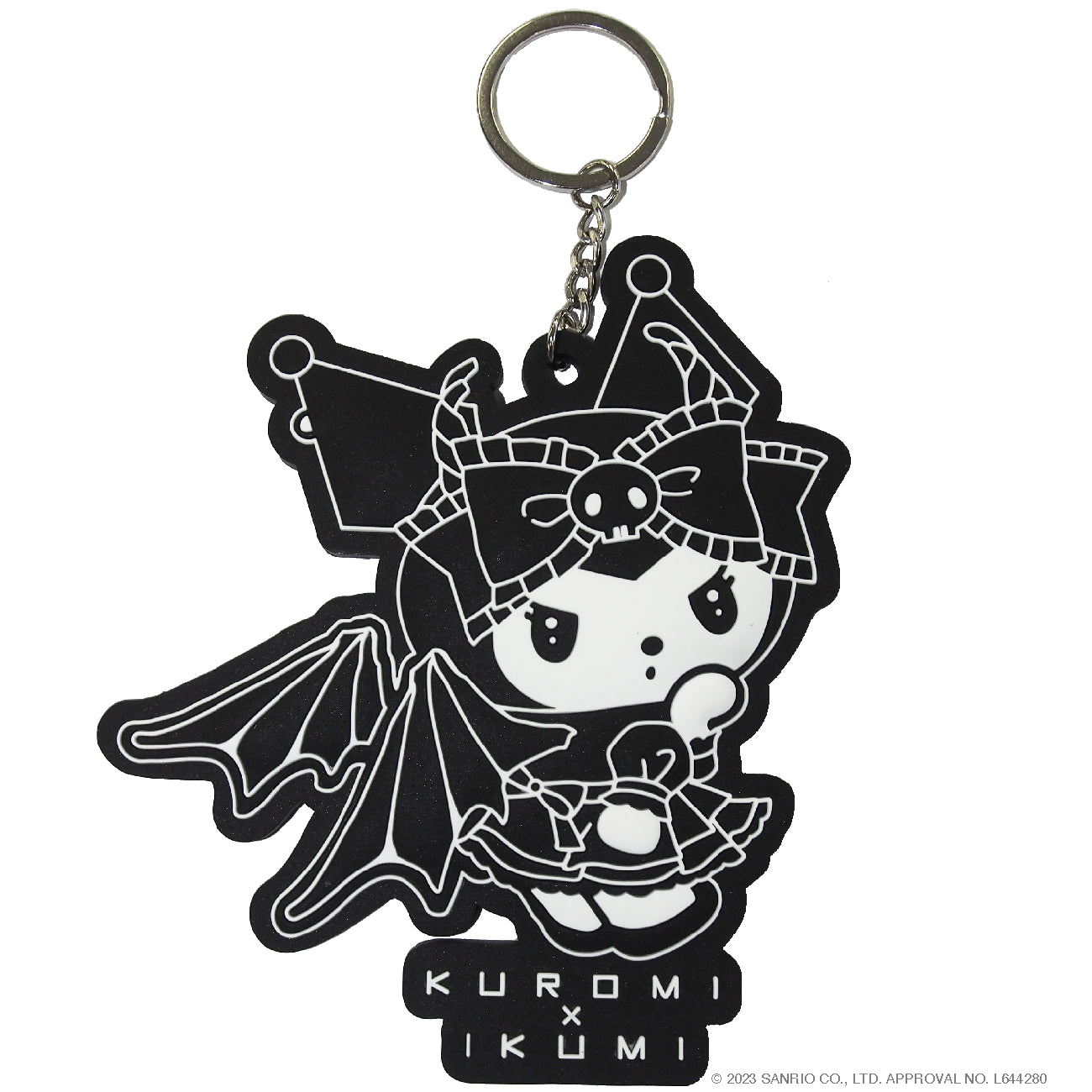 KUROMI×IKUMI RUBBER KEY HOLDER