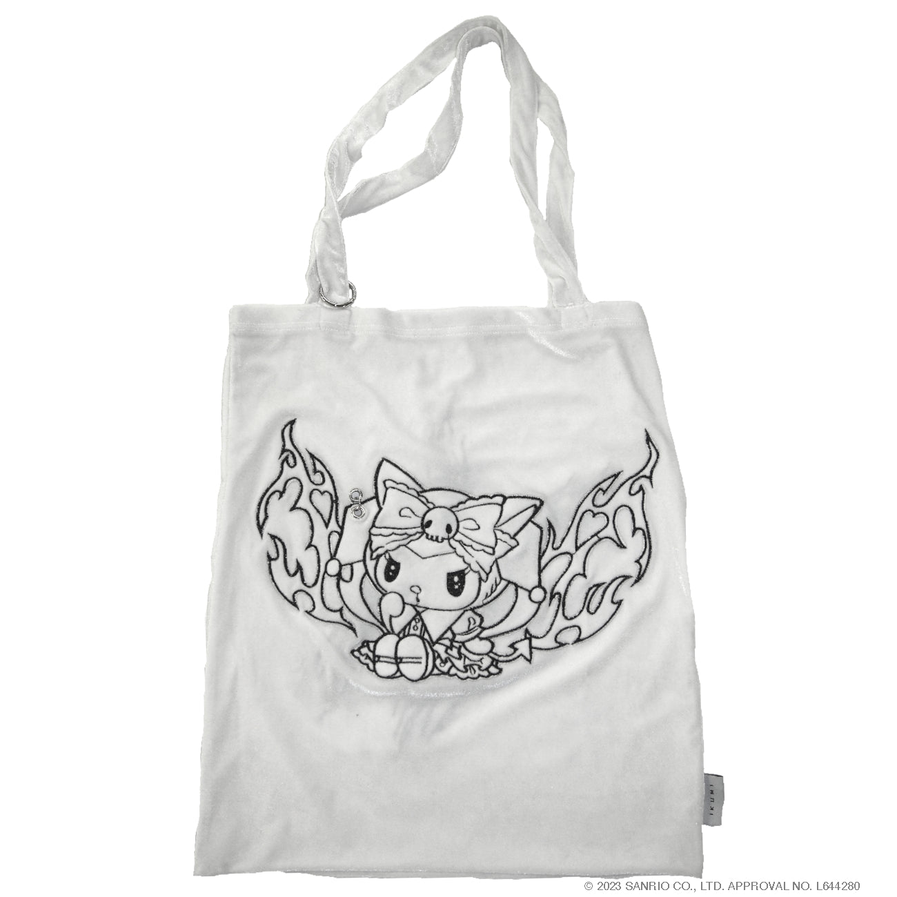 KUROMI×IKUMI PIERCED TOTE