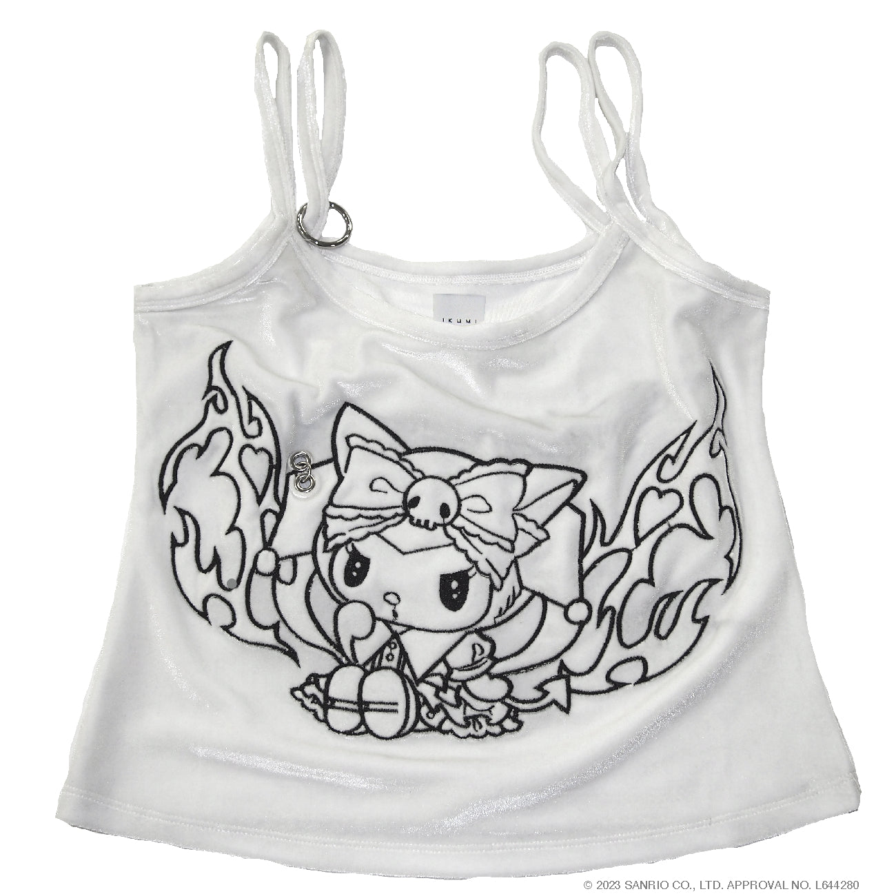KUROMI×IKUMI PIERCED CAMISOLE