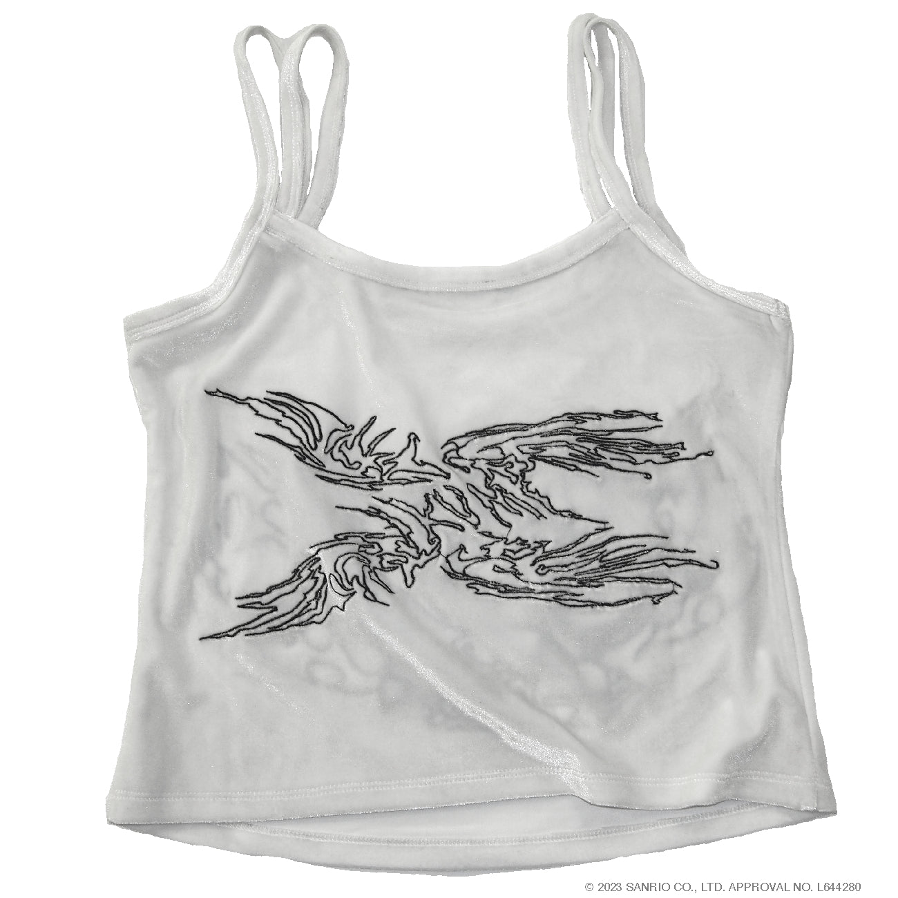 KUROMI×IKUMI PIERCED CAMISOLE