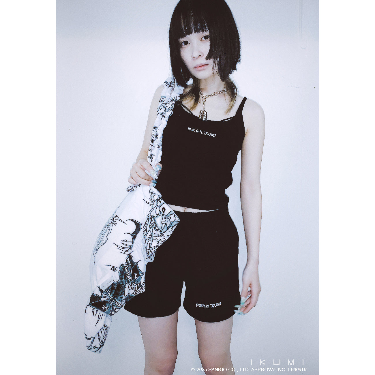 KUROMI×IKUMI TOTE BAG