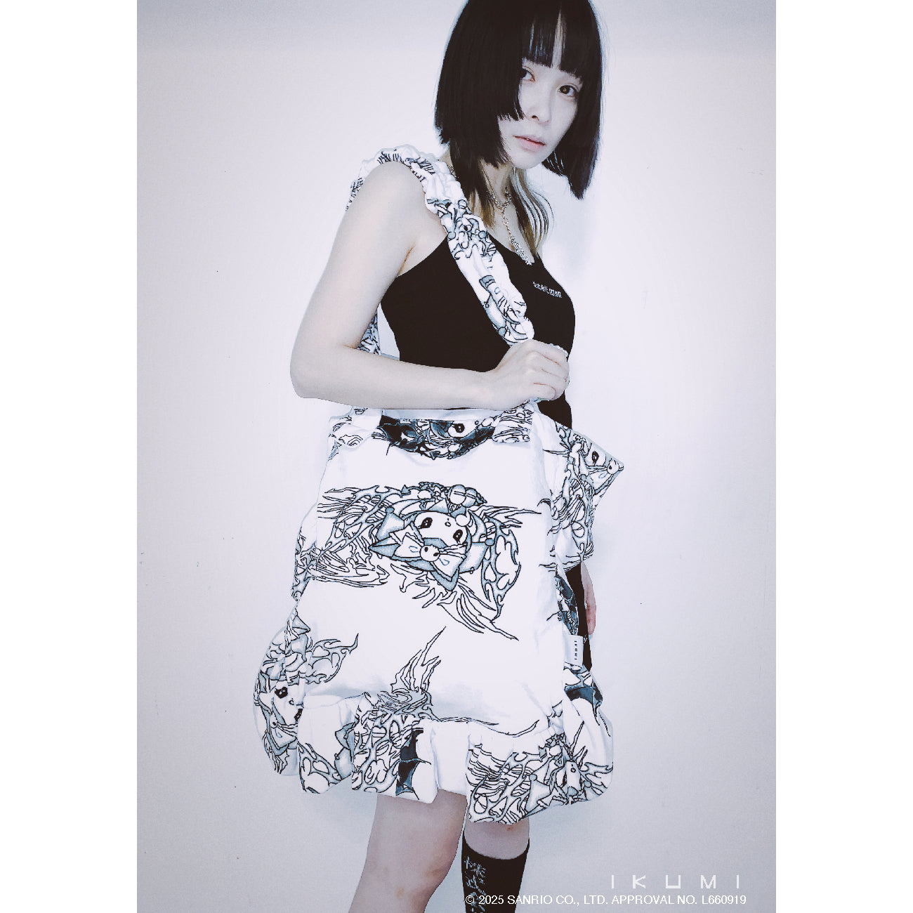 KUROMI×IKUMI TOTE BAG