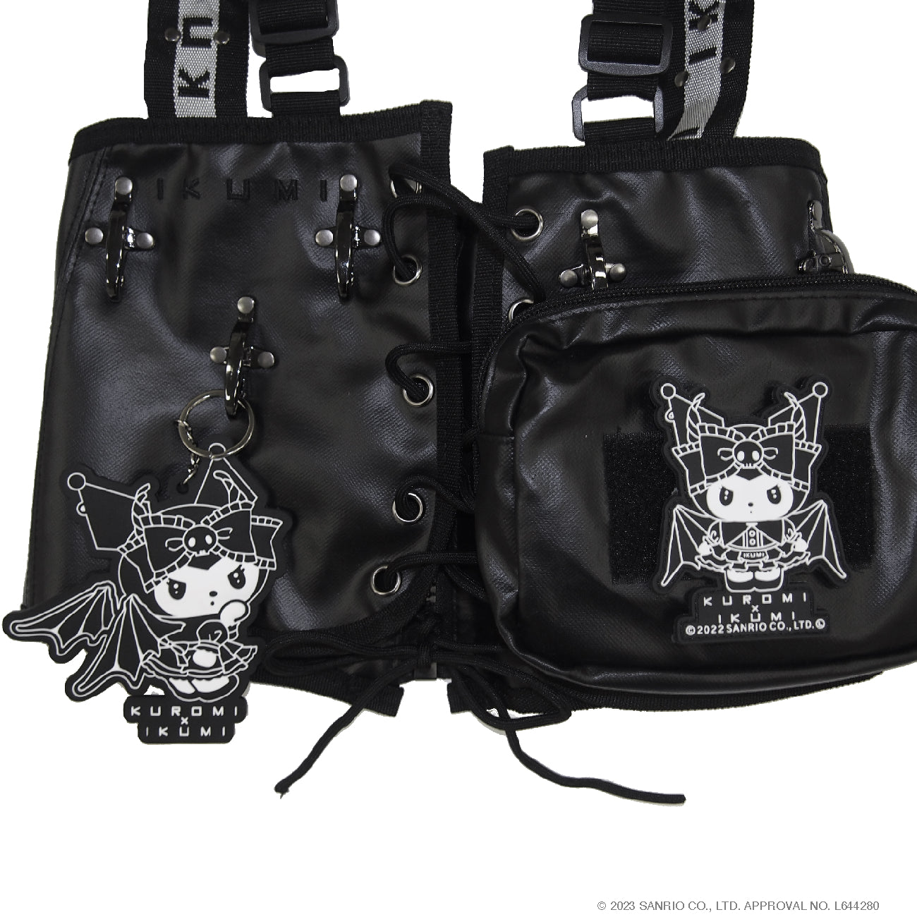 KUROMI×IKUMI CORSET BAG