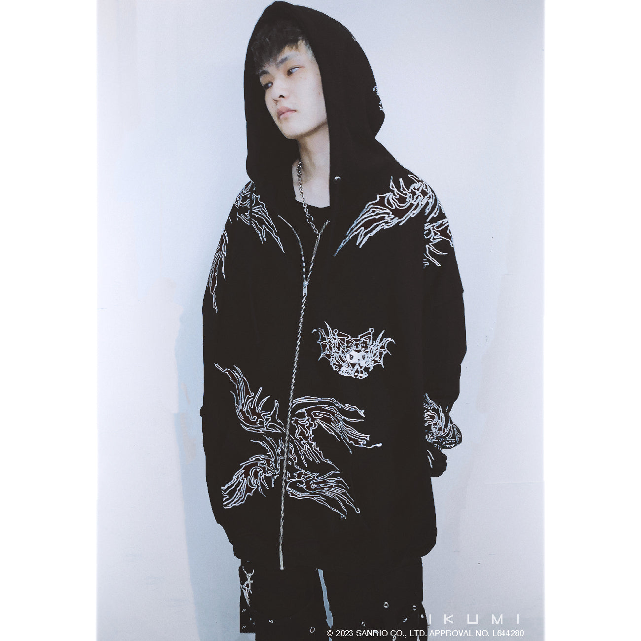 KUROMI×IKUMI BIG HOODIE